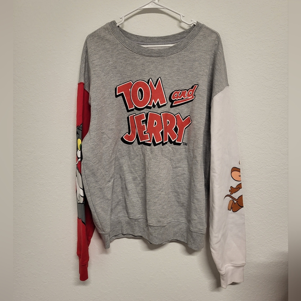 Tom And Jerry Overside Sweater